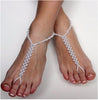 Imitation Pearl Barefoot Beach Anklets Sandals Anklet