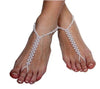 Imitation Pearl Barefoot Beach Anklets Sandals Anklet