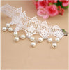 Jewelry Gothic Fresh Sweet Lace Pearl Anklet