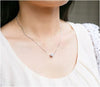 Full Diamond Crystal Ball Sparkle Colla Pendant Necklace