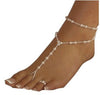 Tonsee Pearl Barefoot Sandal Foot Jewelry Anklet Chain